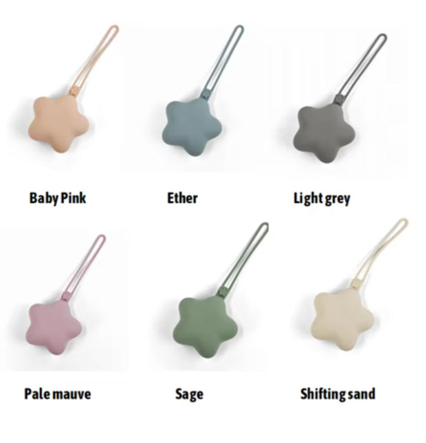 Silicone Star Soother Case