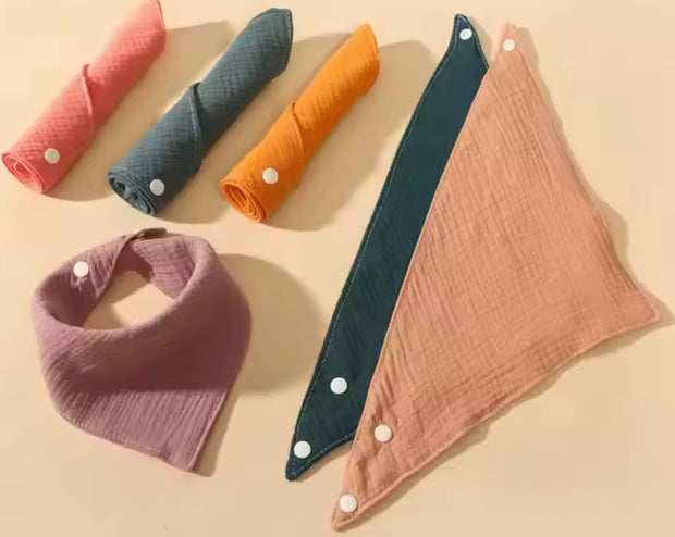 Moss & Moon Muslin Bibs