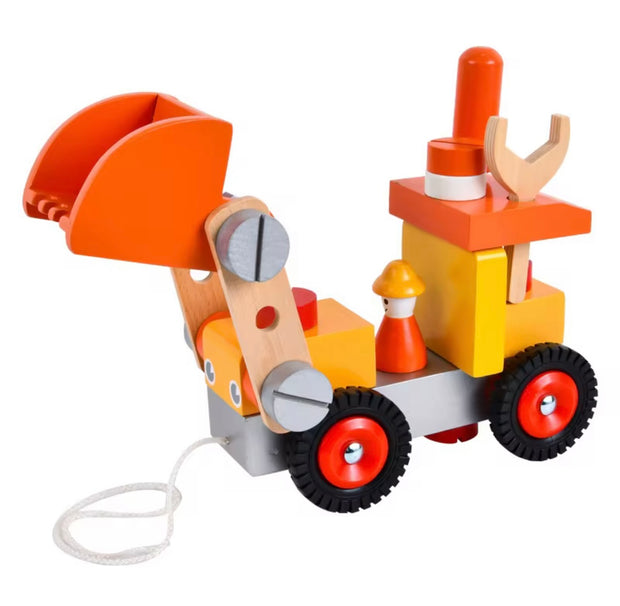 Wooden Construction Vehicle