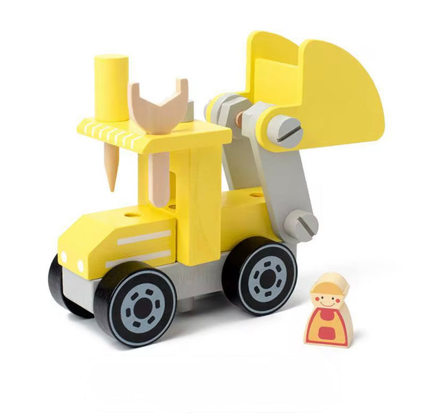 Wooden Construction Vehicle