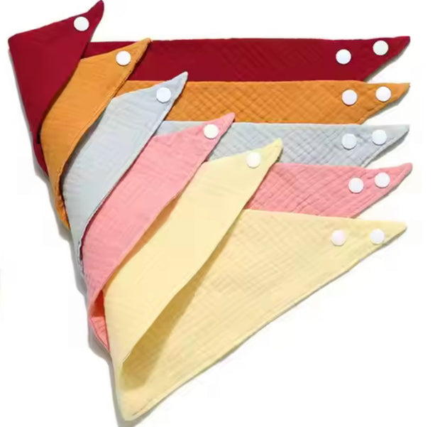 Moss & Moon Muslin Bibs