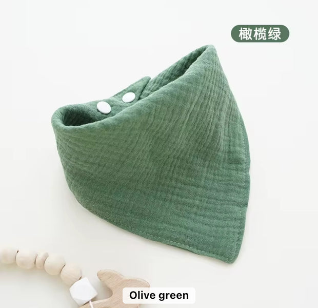 Moss & Moon Muslin Bibs