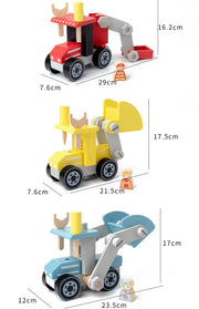 Wooden Construction Vehicle