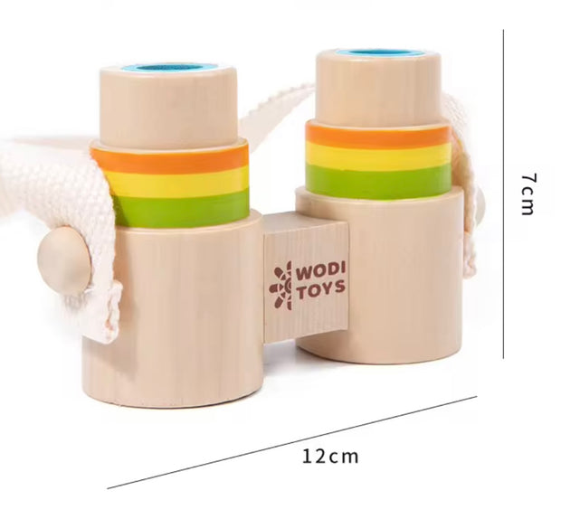 Wooden Toy Binoculars