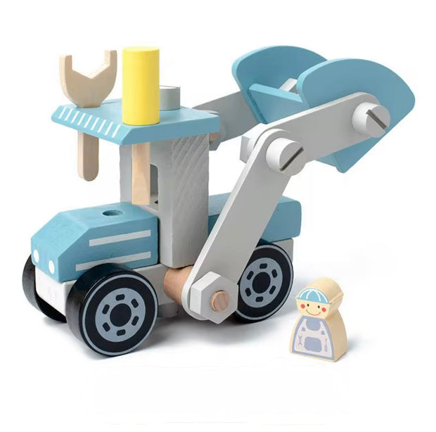 Wooden Construction Vehicle