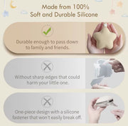 Silicone Star Soother Case