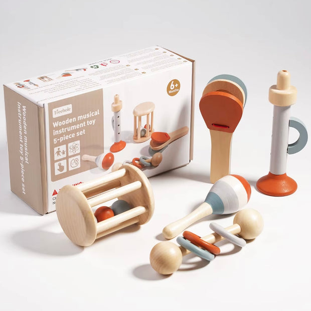 Mini Maestros Wooden Instrument Set