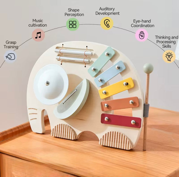 Musical Elephant Activity Toy