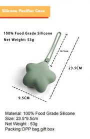 Silicone Star Soother Case