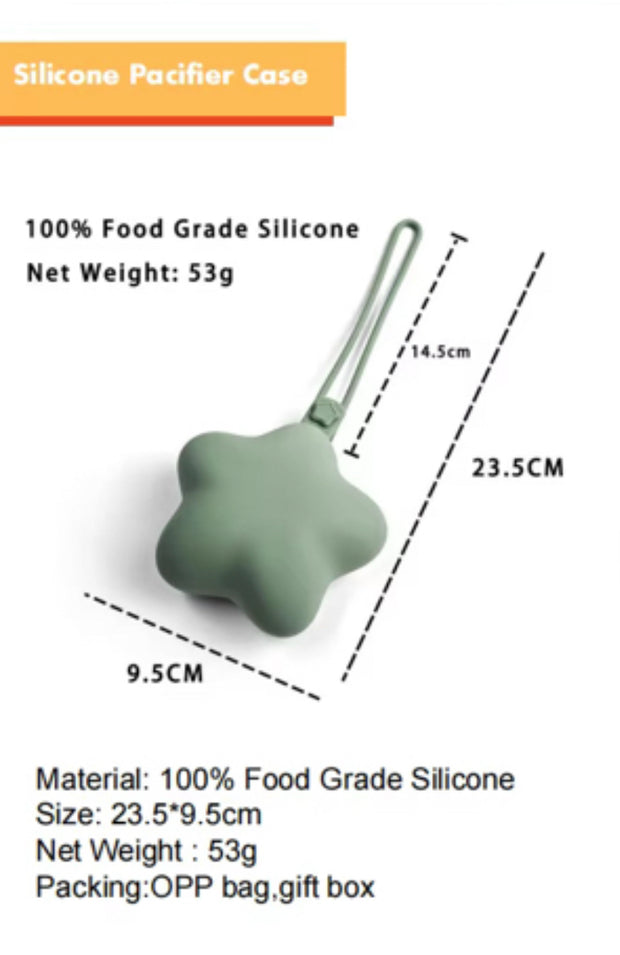 Silicone Star Soother Case