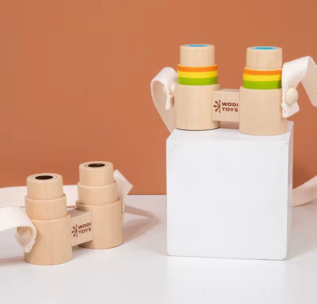 Wooden Toy Binoculars