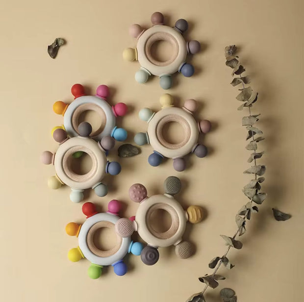 Crown Chew Sensory Teether Wheel