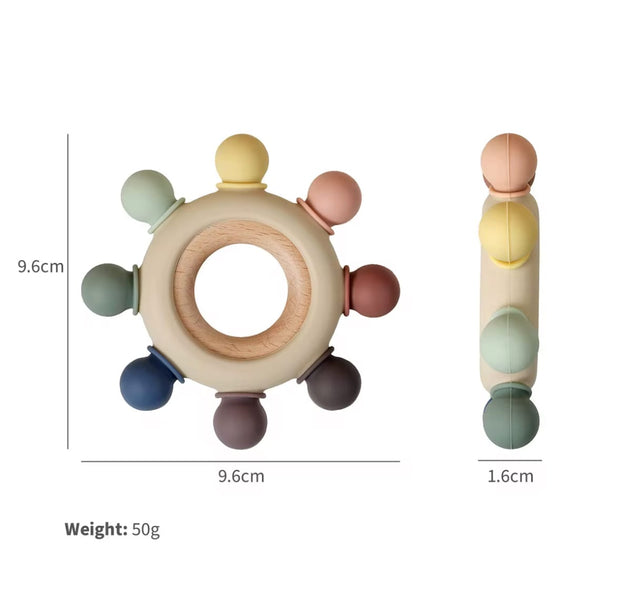Crown Chew Sensory Teether Wheel